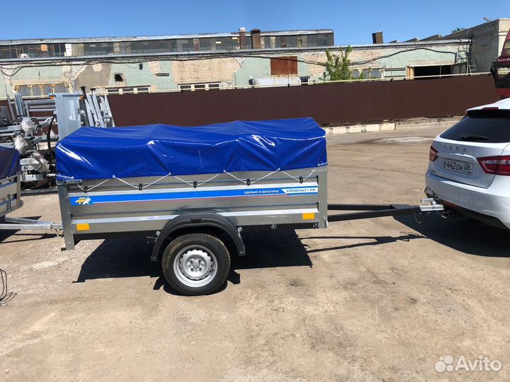 Легковой прицеп Кремень 2,2х1,3x0,5 самосвал