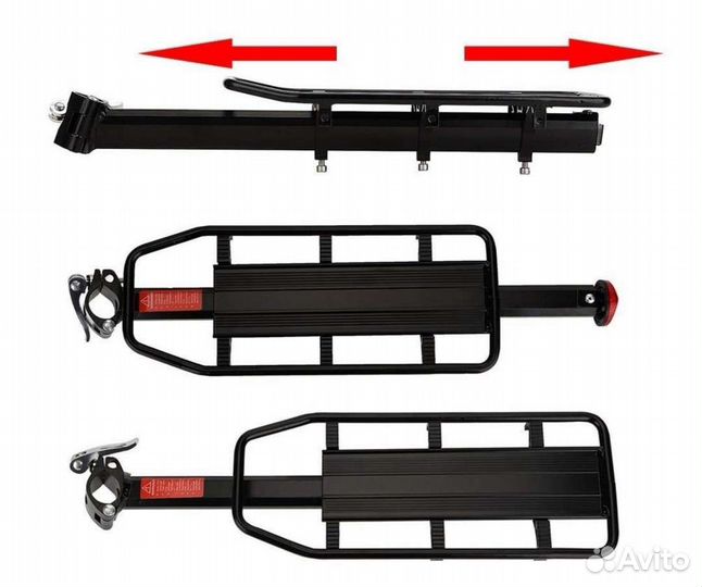 Багажник для взрослого велосипеда 24',26',27',29'