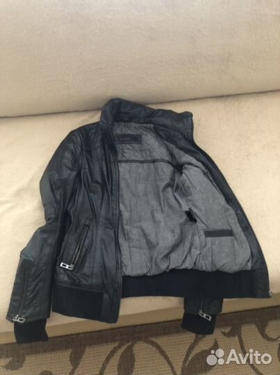 Куртка кожаная женская 40 42