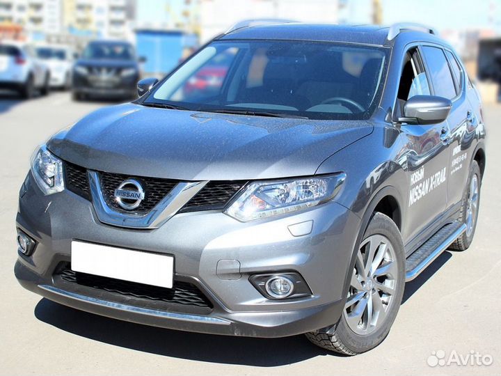 Пороги Nissan X-Trail 2015