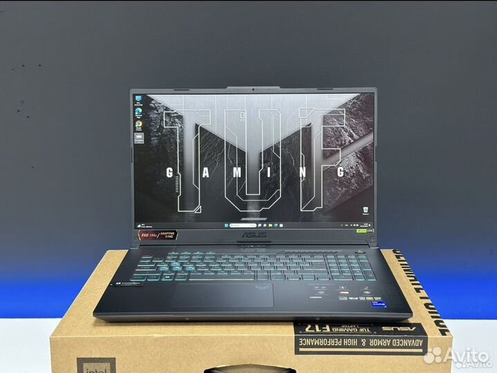 Новый Asus Tuf 17.3 144 RTX4060 8G Core i7 12700H