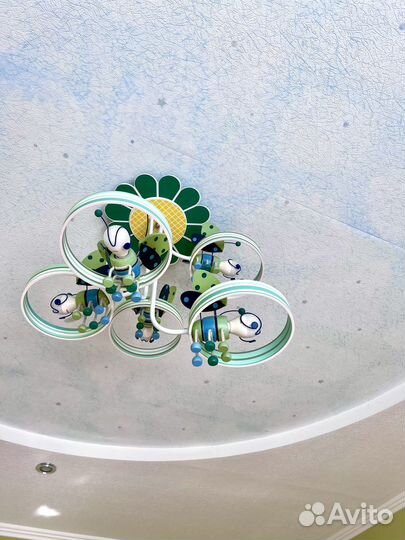 Светильник потолочный подвесной бу