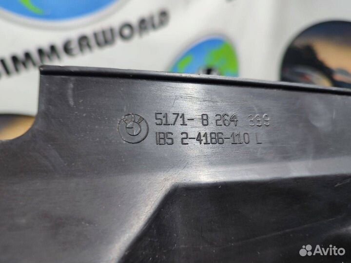 Воздуховод тормозного механизма левый BMW 5