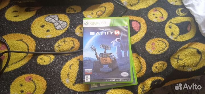 Xbox 360 2 джойстика + 9 игр 2015 года