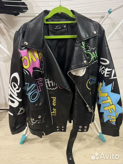 Куртка кожаная женская