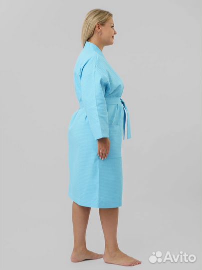 Халат банный вафельный Артикул 1414 - 1411