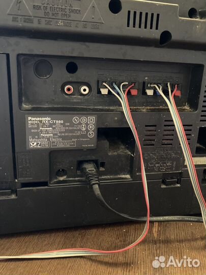 Музыкальный центр panasonic RX-CT980