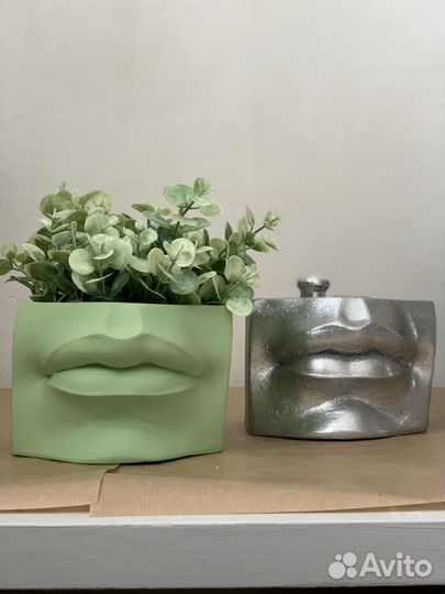 Вазы из гипса