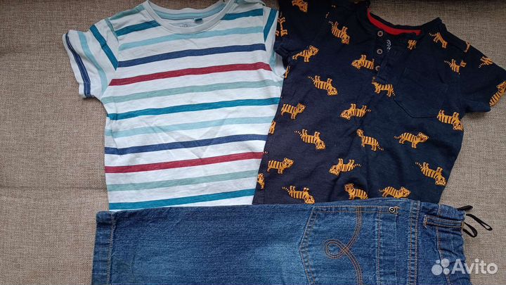 Вещи для мальчика пакетом 86/92