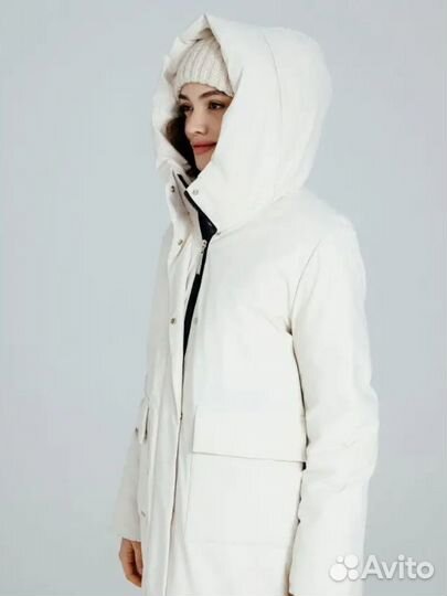Пуховик зимний длинный женский новый