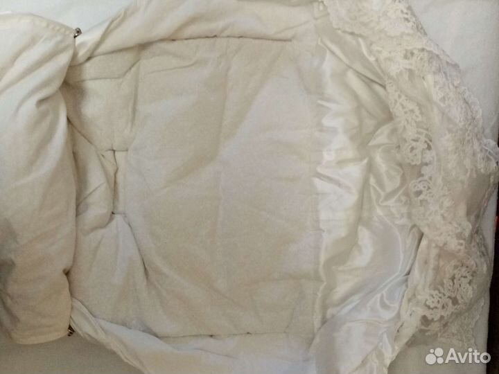 Конверт на выписку зимний Chopette белый