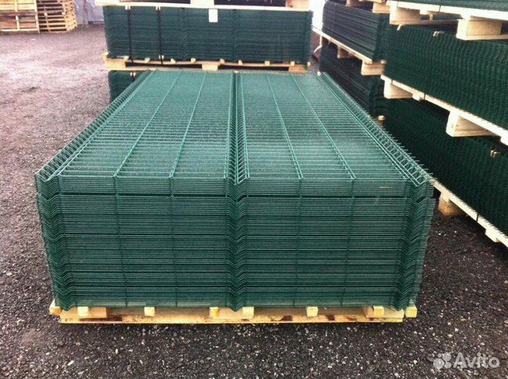 Забор из 3Д сетки