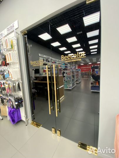 Дверь стеклянная