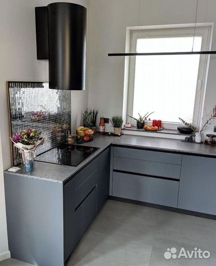 Гарнитур в стиле минимализм современный дизайн