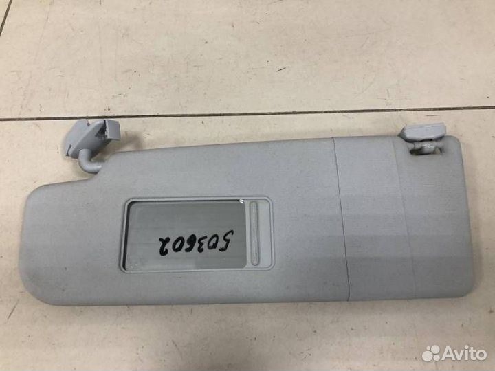 Козырек солнцезащитный внутри Skoda Fabia 5J 2007