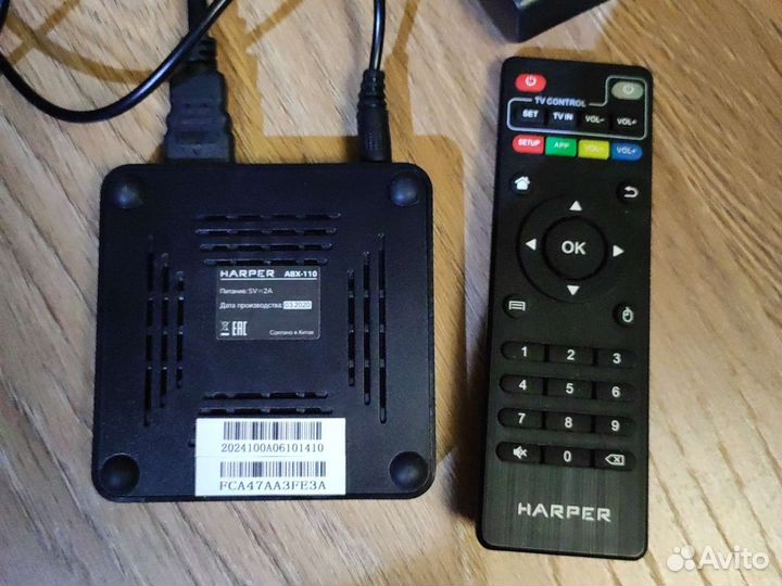 Smart TV Медиаплеер Harper ABX-110 android андроид