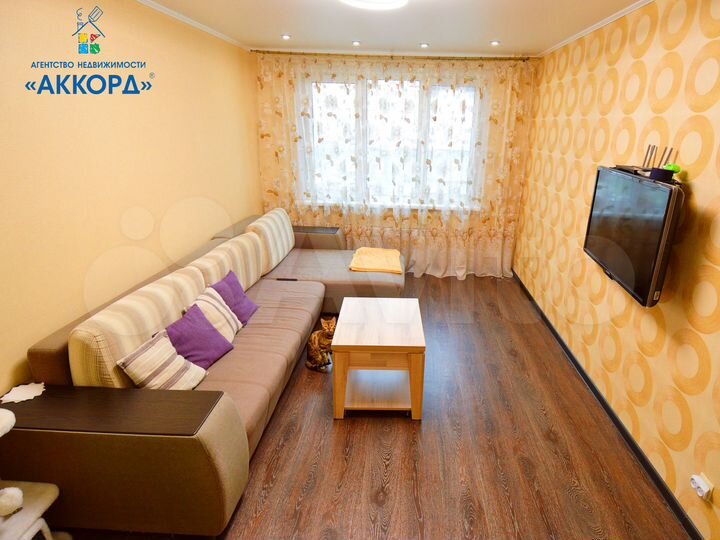 3-к. квартира, 86,6 м², 3/16 эт.