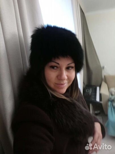 Шапка песцовая женская