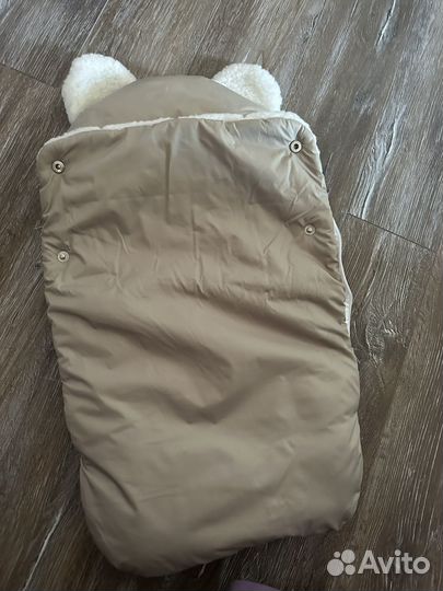 Зимний конверт в коляску