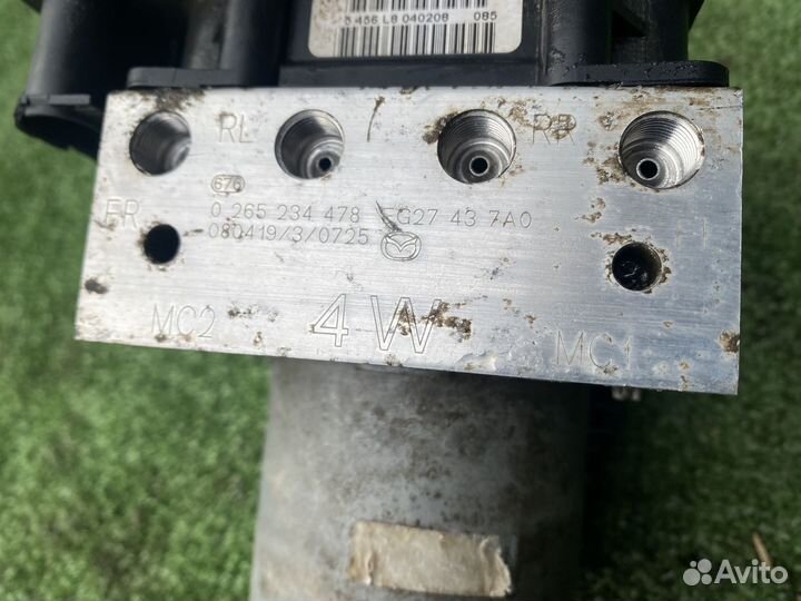 Блок ABS mazda CX-7 4wd