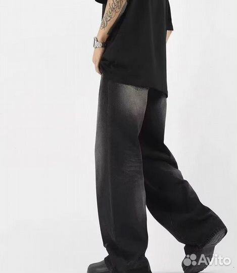 Джинсы Широкие Balenciaga Type