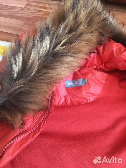 Костюм зимний пух babygo 86