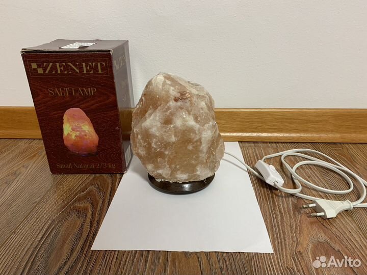 Новая Солевая лампа Zenet 