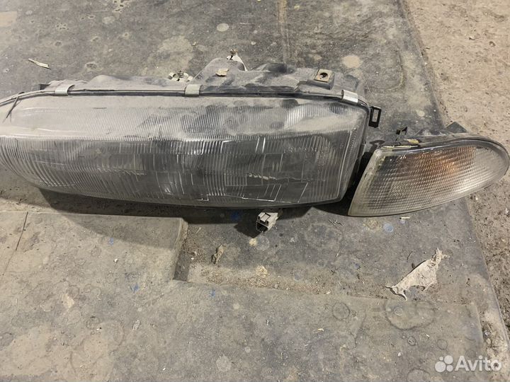 Фара mitsubishi galant 7