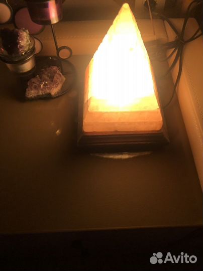 Лампа из гималайской соли