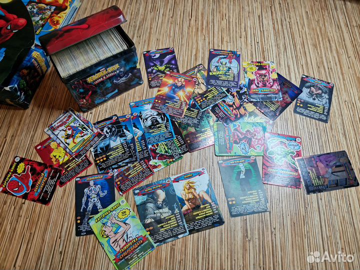 Комиксы и карточки - Человек-Паук - Герои и Злодеи