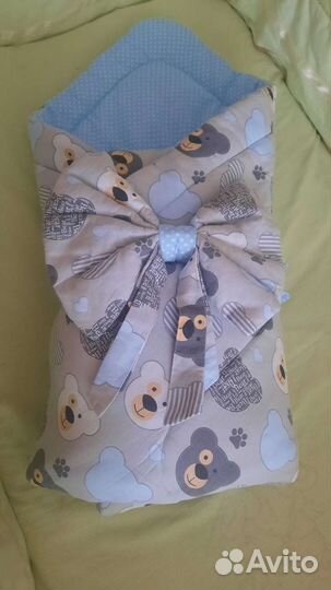 Конверт одеяло на выписку