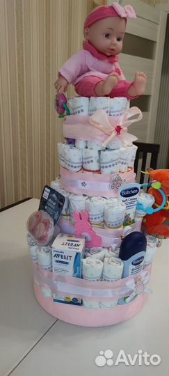 Торт из памперсов