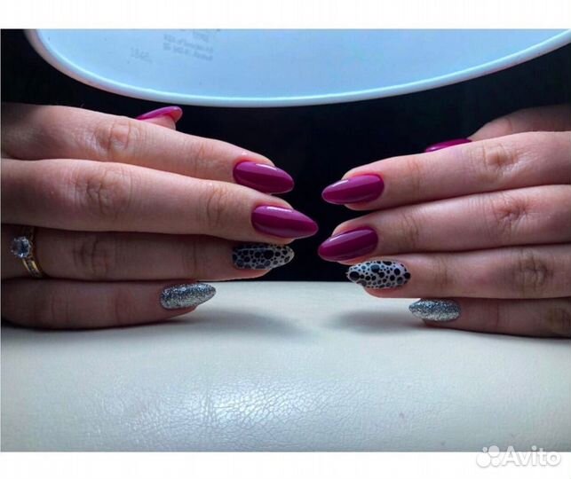 Наращивание и маникюр