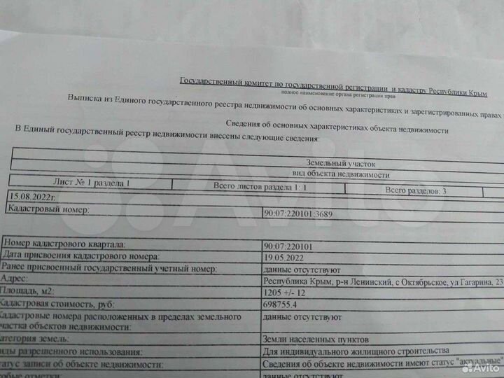 Участок 12 сот. (ИЖС)