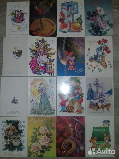 Открытки СССР 1980-90