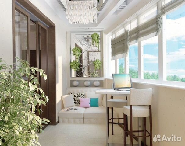 Лоджия 3м под ключ