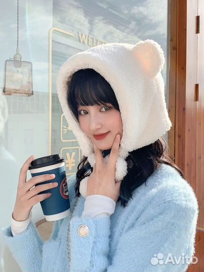 Шапка мишка лолита y2k