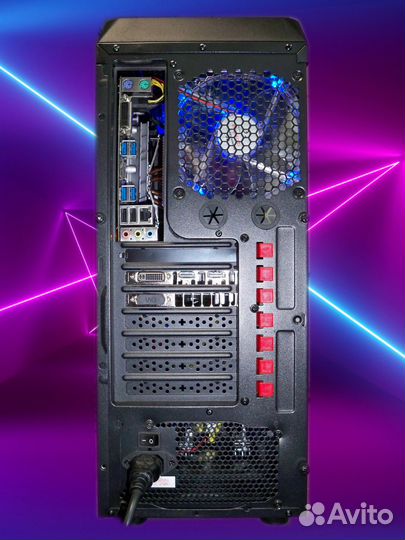 Игр пк Intel Core i5-7400/ 16gb/ R7 370 4GB/SSD