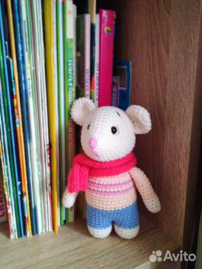 Мышка-малышка ручная работа