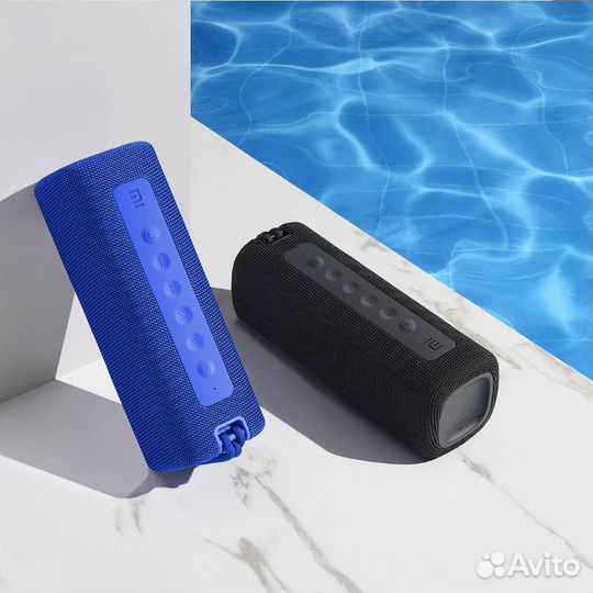Xiaomi Mi Portable Bluetooth Speaker 16W Blue 2 шт