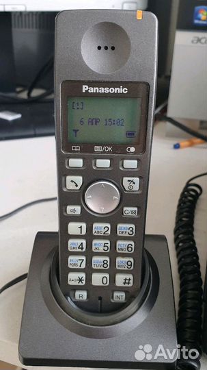 Телефон, лазерный факс Panasonic KX-FLC413