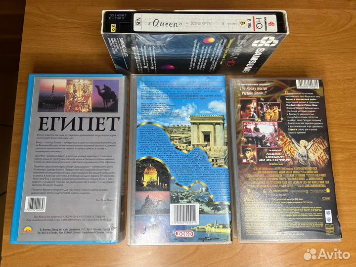 Видеокассеты VHS лицензионные