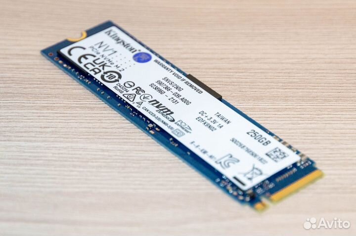 Ssd kingston m2 nvme 250