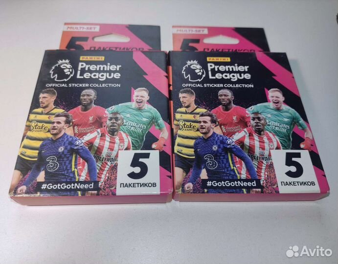 Блистеры и пакеты panini апл 2021-2022 (наклейки)