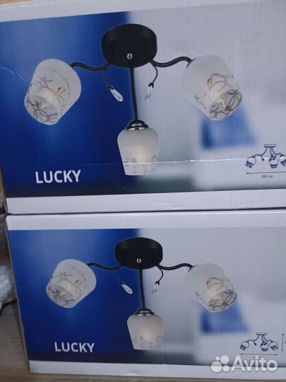 Люстра потолочная новая