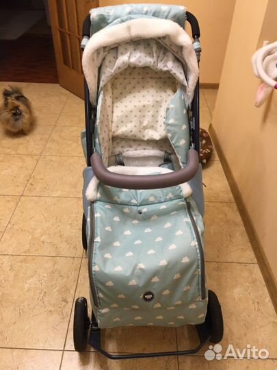 Санки коляска ника 8