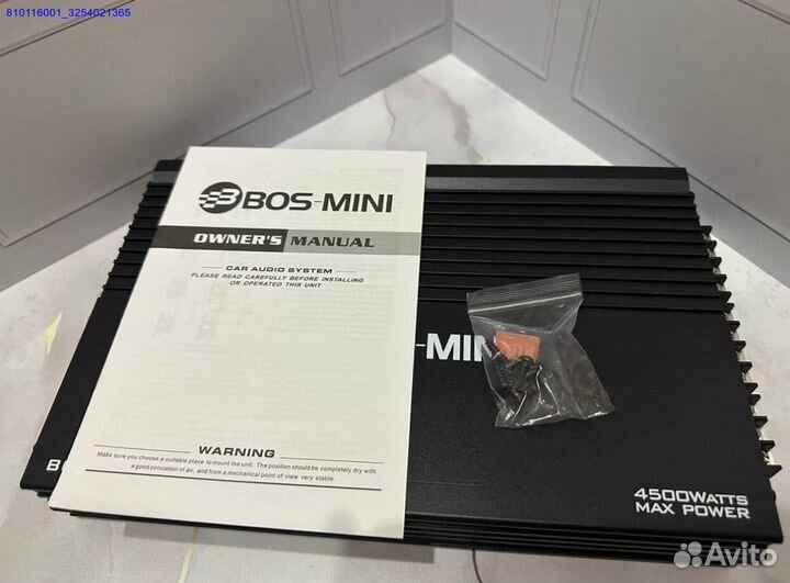 Усилитель BOS-mini BOS-46.4 4500W