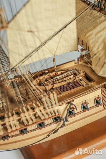 Модель корабля фрегат USS Constitution