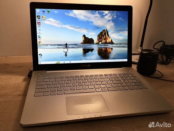 Ноутбук Asus n550jv для работы и он-лайн игр