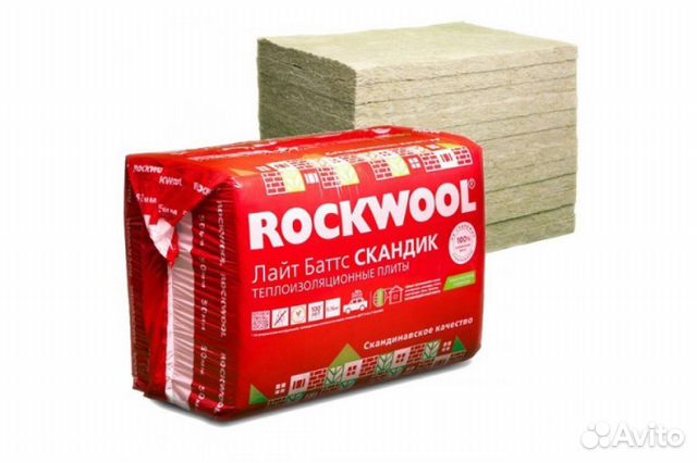 Утеплитель 35 плотность Rockwool Роквул скандик купить в Кирове ...